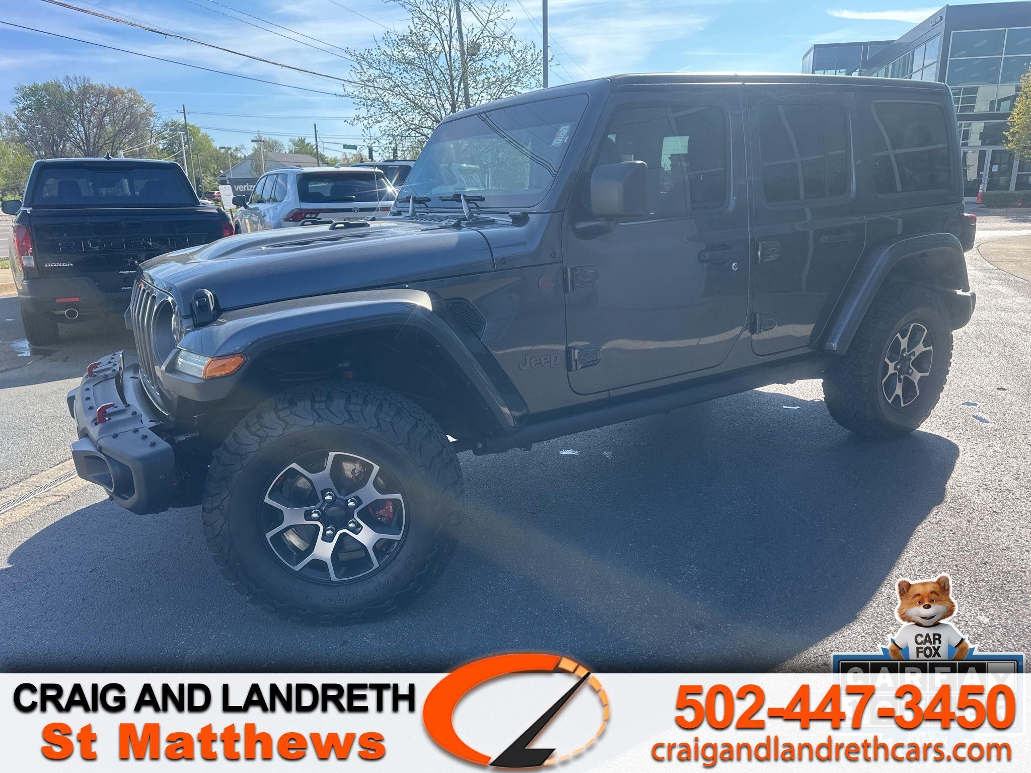 2018 Jeep Wrangler Unlimited Rubicon