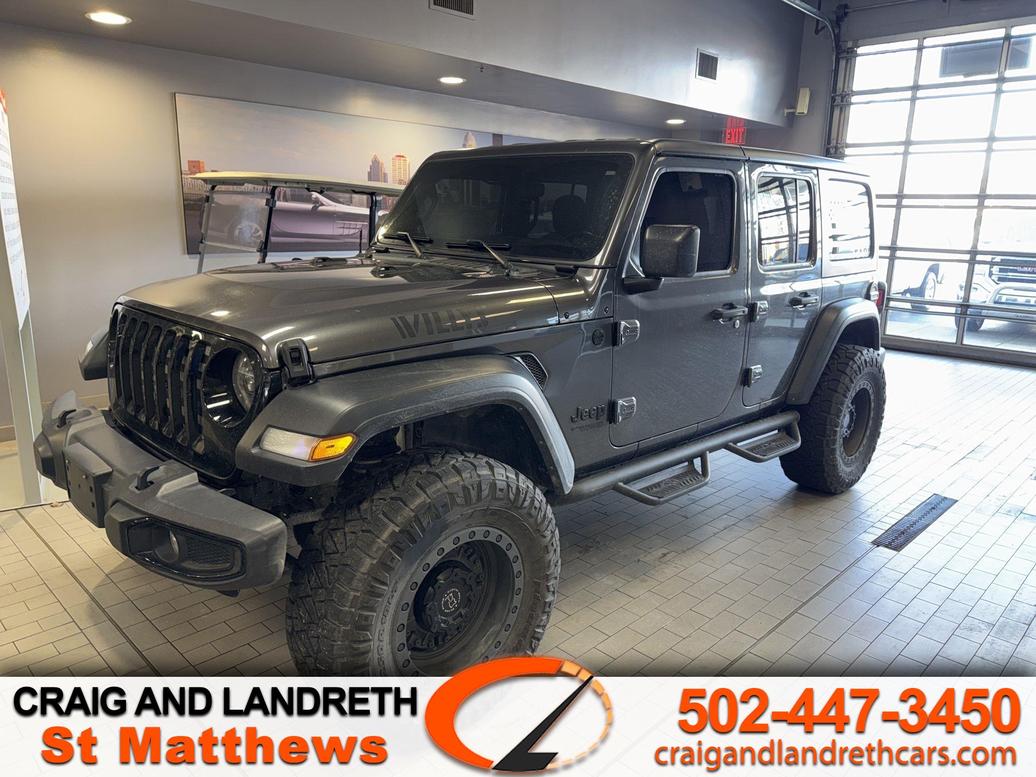 2021 Jeep Wrangler Unlimited Willys