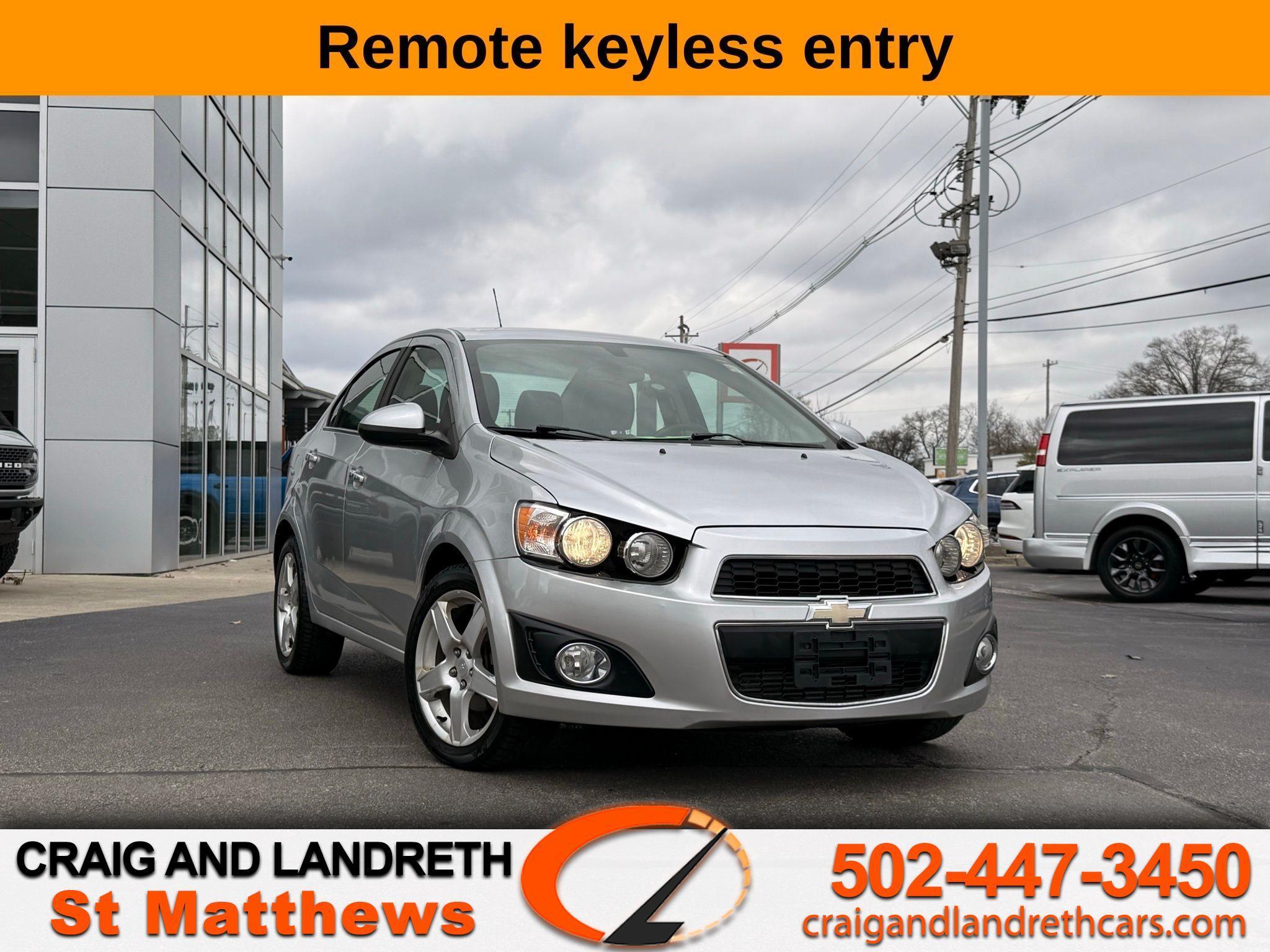 2015 Chevrolet Sonic LTZ