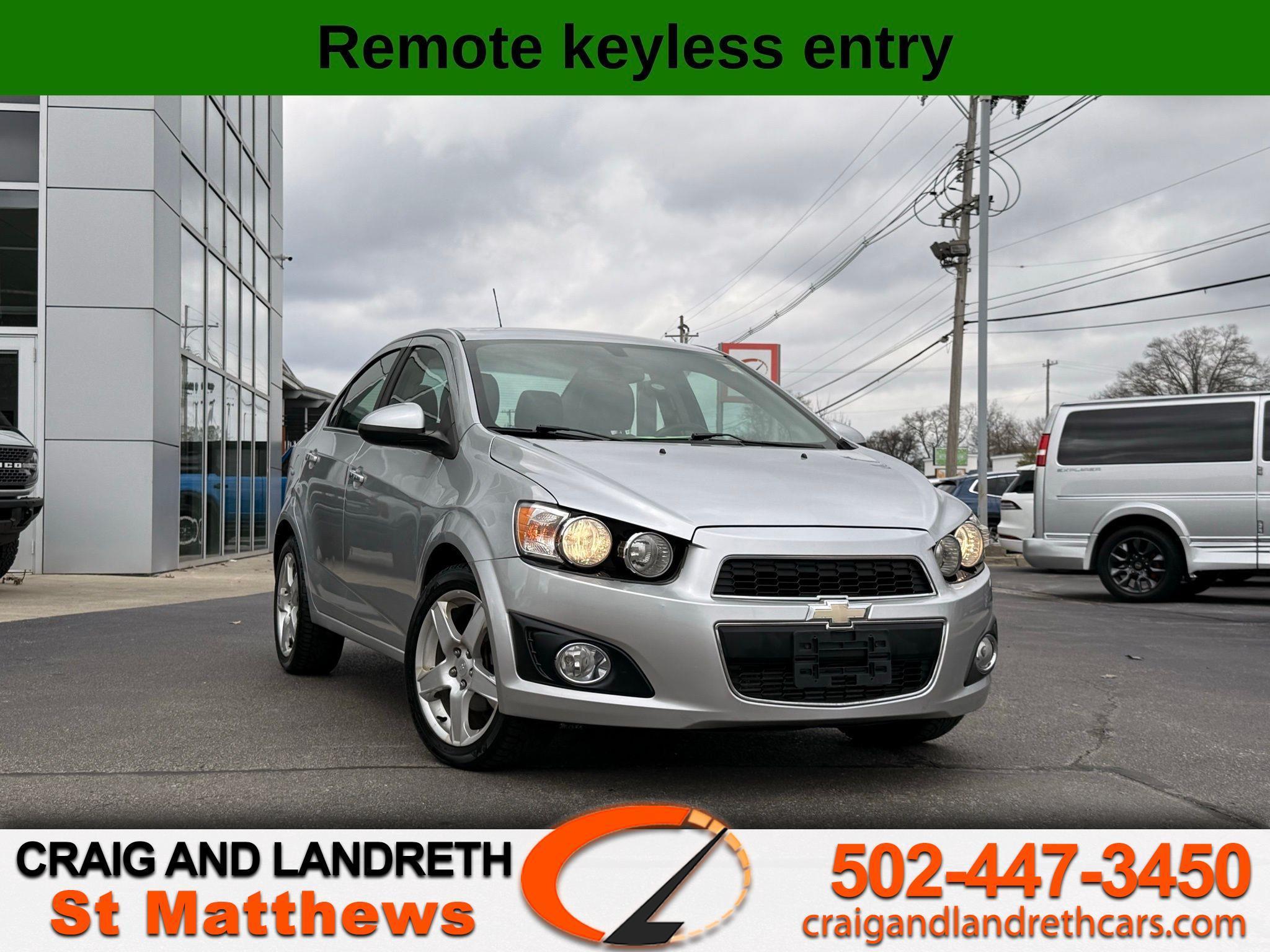 2015 Chevrolet Sonic LTZ