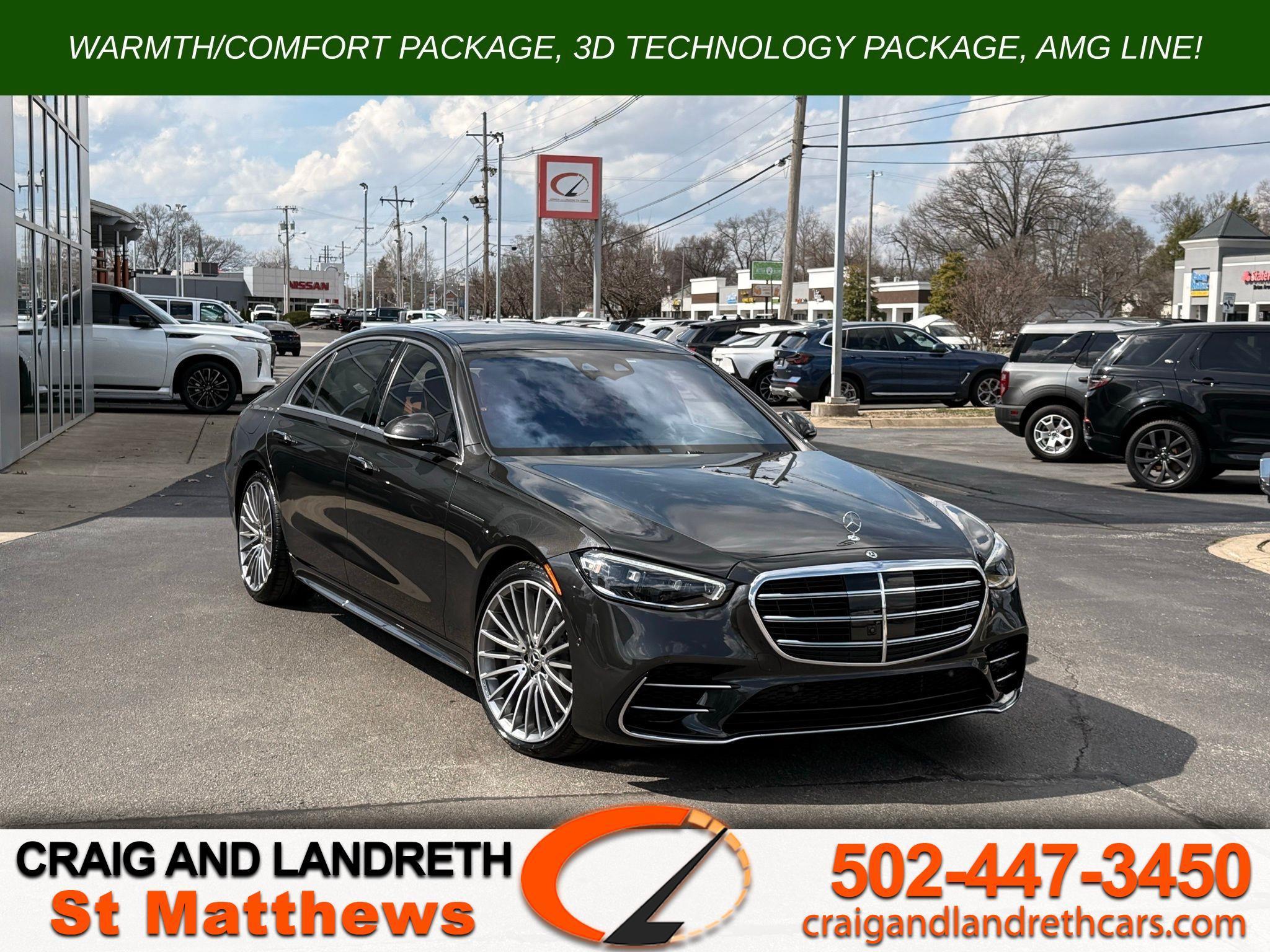 2022 Mercedes-Benz S-Class S 580