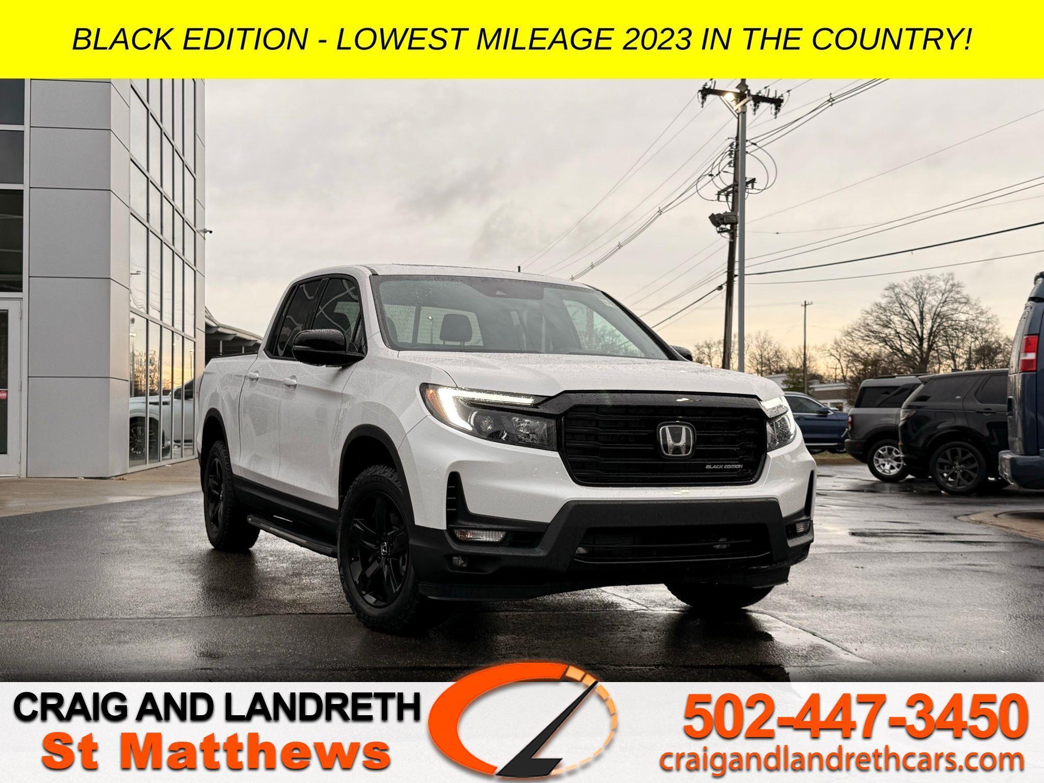 2023 Honda Ridgeline Black Edition
