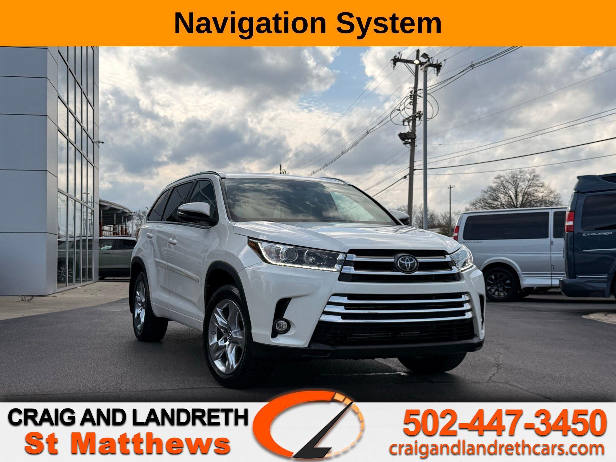 2019 Toyota Highlander Limited Platinum