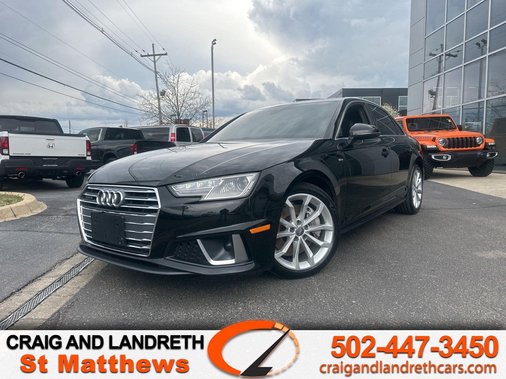 2019 Audi A4 2.0T Premium