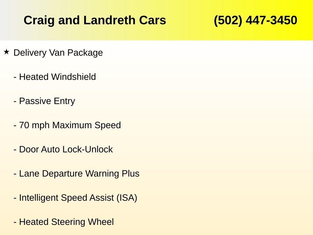 RAM ProMaster EV Delivery Van  2024