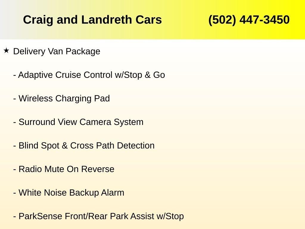 RAM ProMaster EV Delivery Van  2024