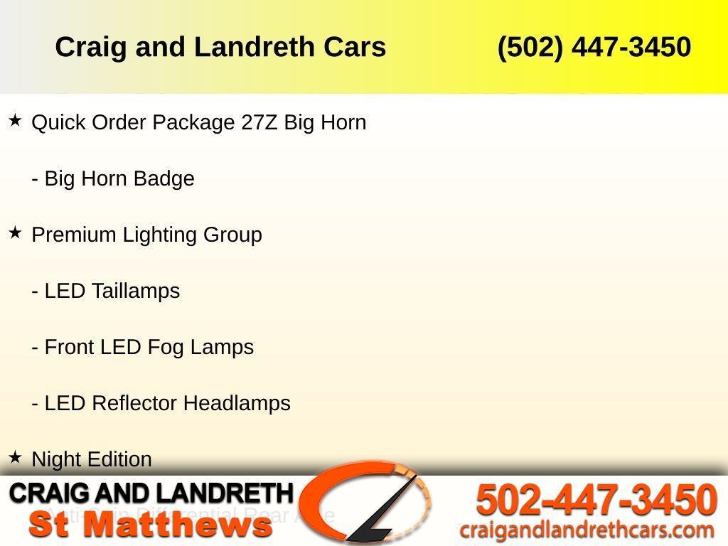 2023 RAM 1500 Big Horn/Lone Star