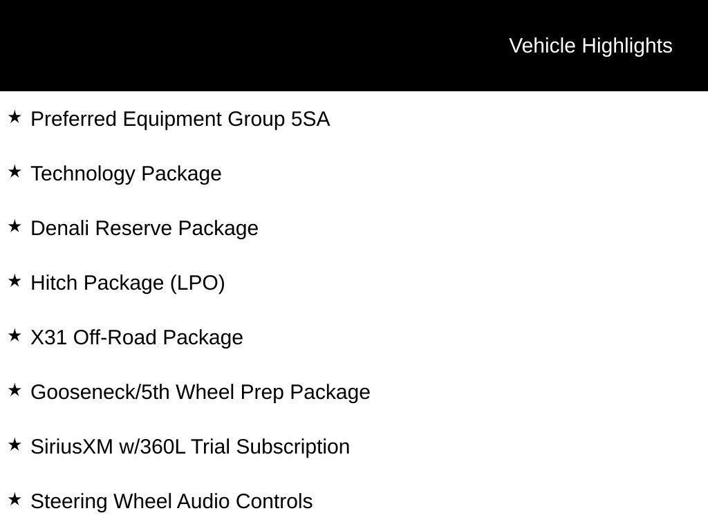 GMC Sierra 3500HD  2025