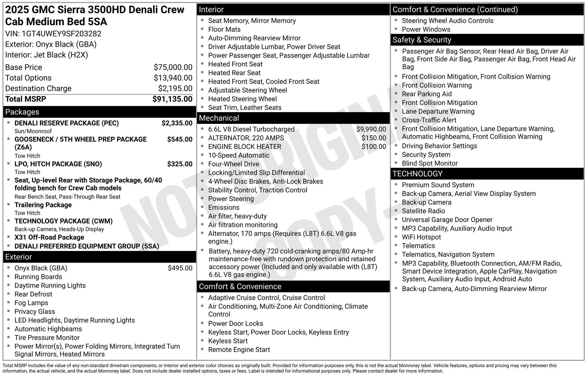 GMC Sierra 3500HD  2025