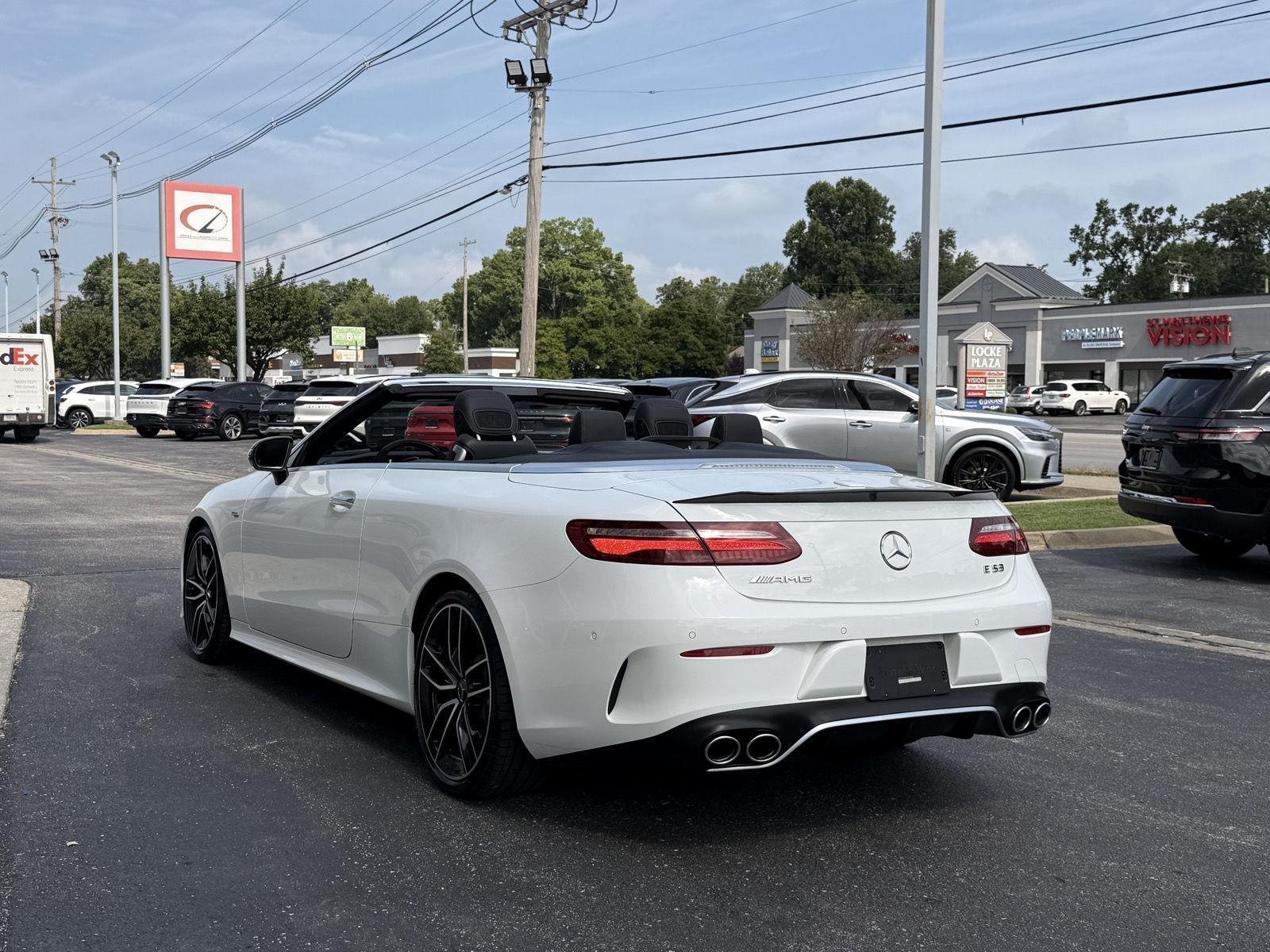 Mercedes-Benz E-Class AMG E 53 Convertible 2019