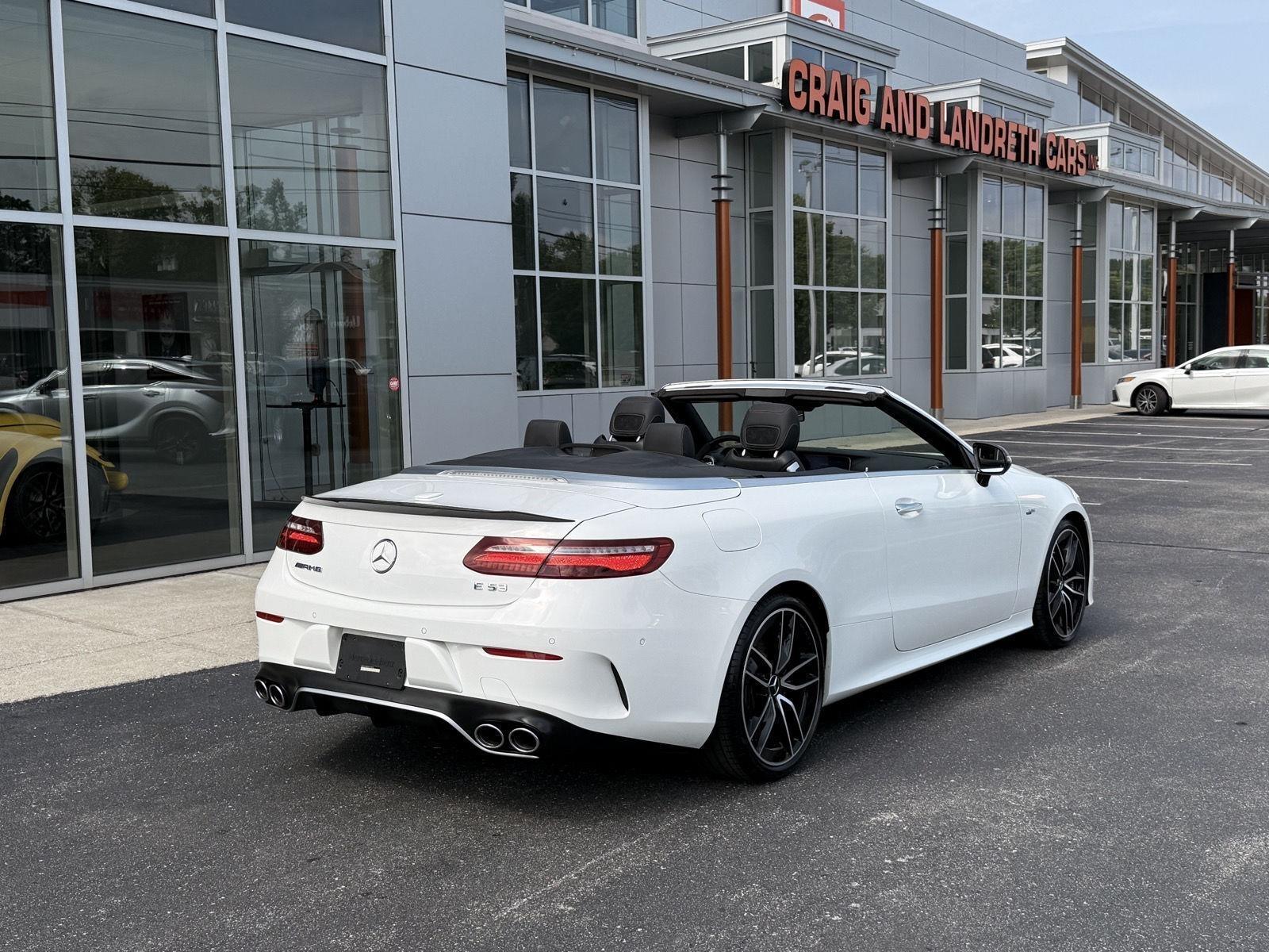 Mercedes-Benz E-Class AMG E 53 Convertible 2019