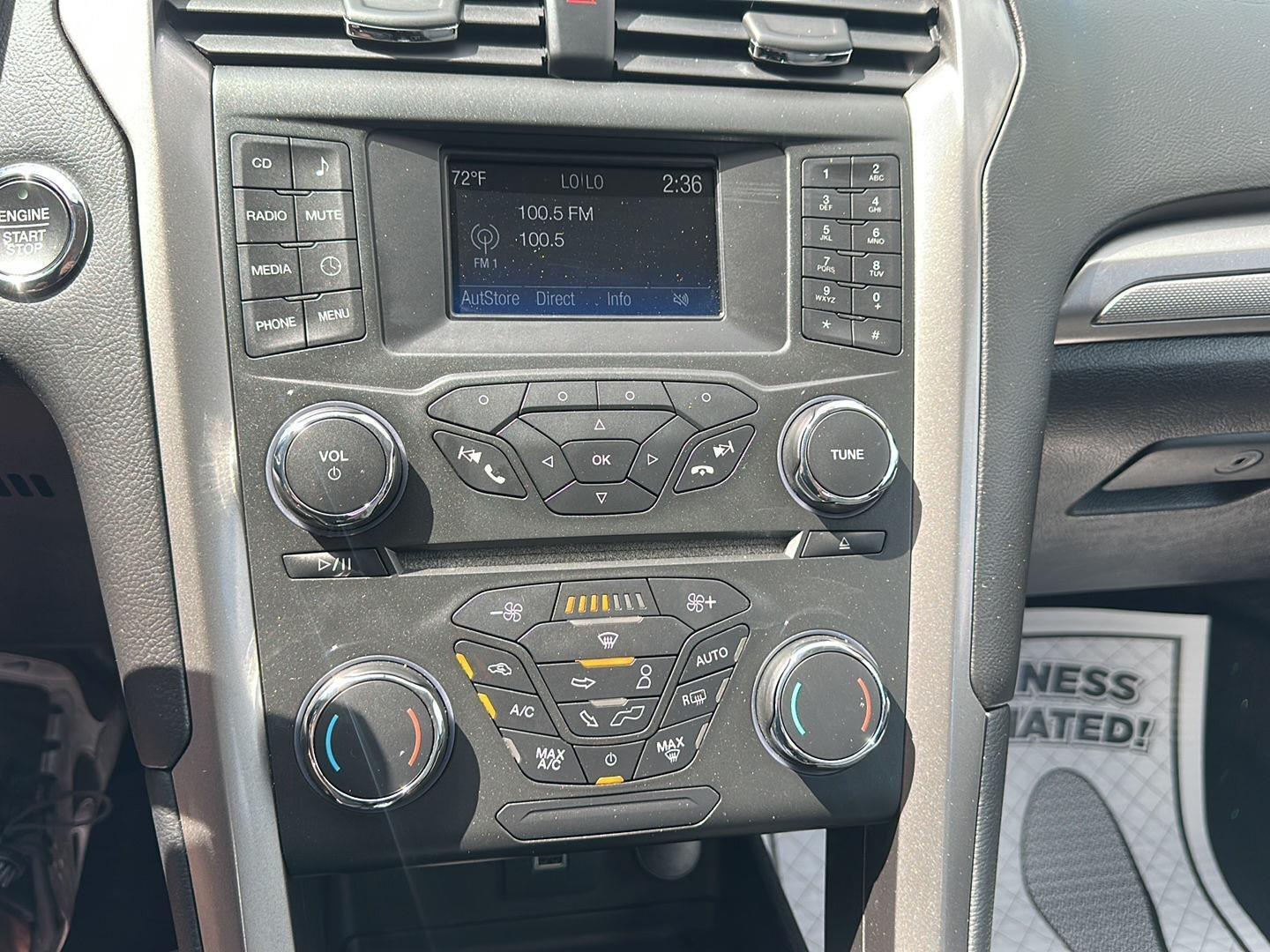 Ford Fusion Hybrid S 2018