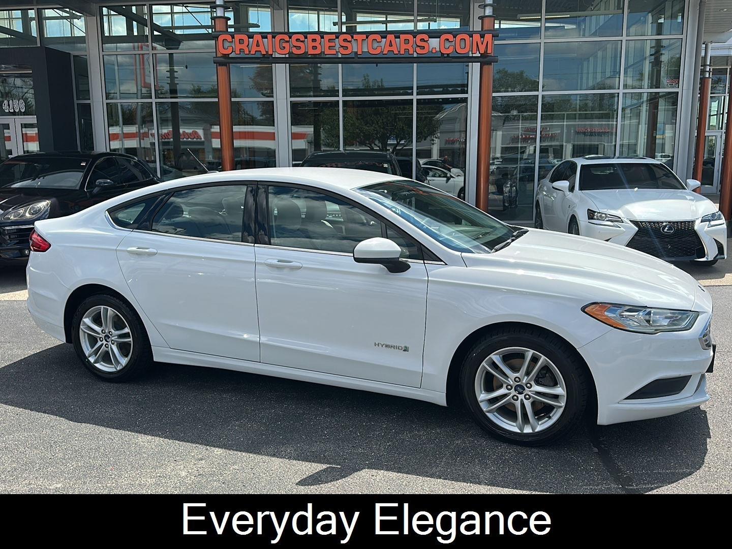 2018 Ford Fusion Hybrid S