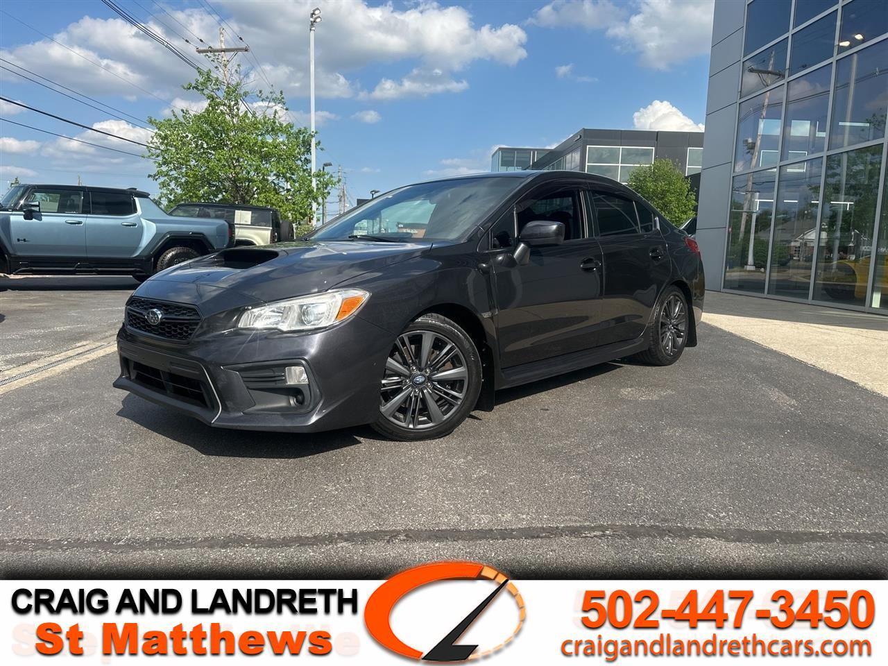 Subaru WRX 4-Door 2018