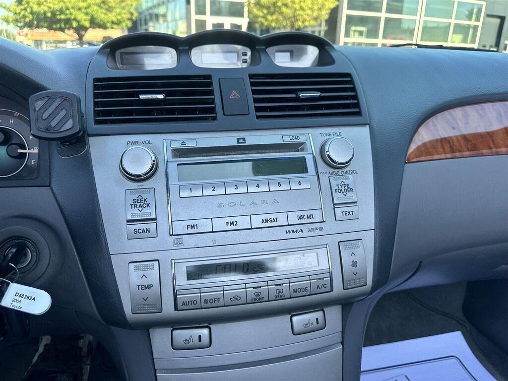 Toyota Camry Solara SLE Convertible 2008