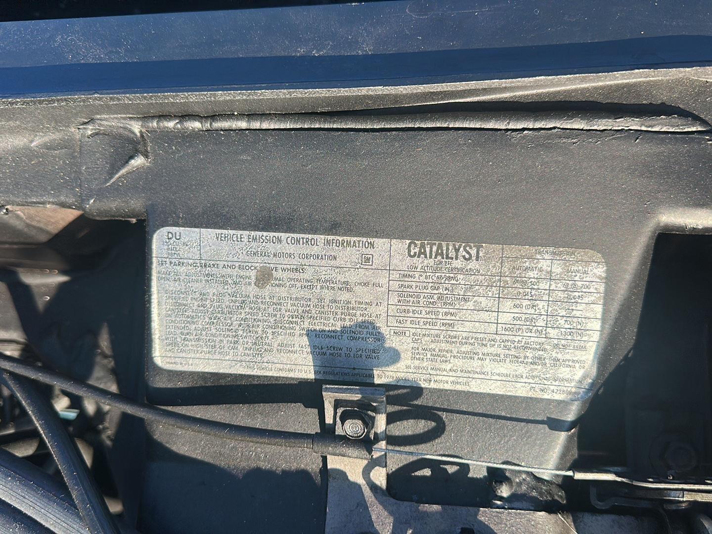 Chevrolet Corvette  1978