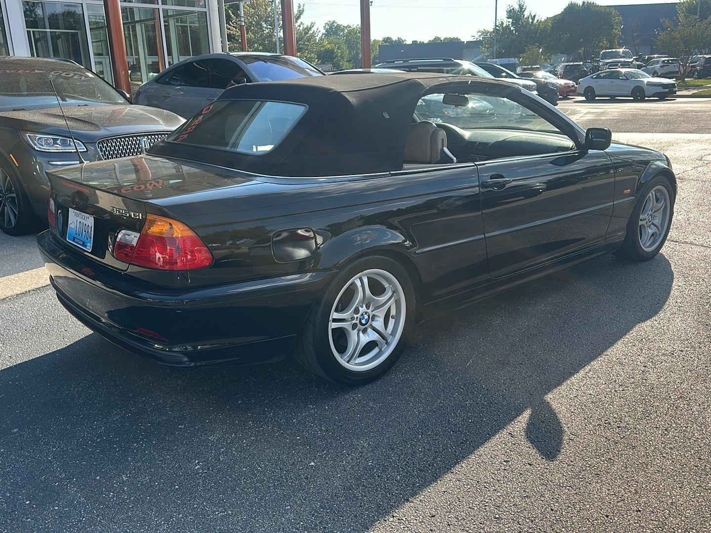 BMW 3-Series 325Ci convertible 2001