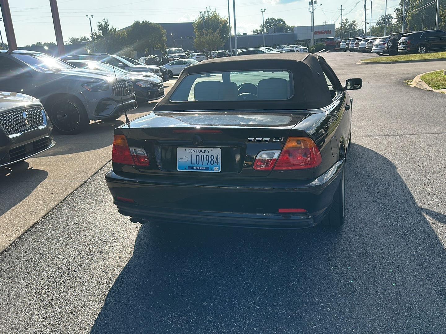 BMW 3-Series 325Ci convertible 2001