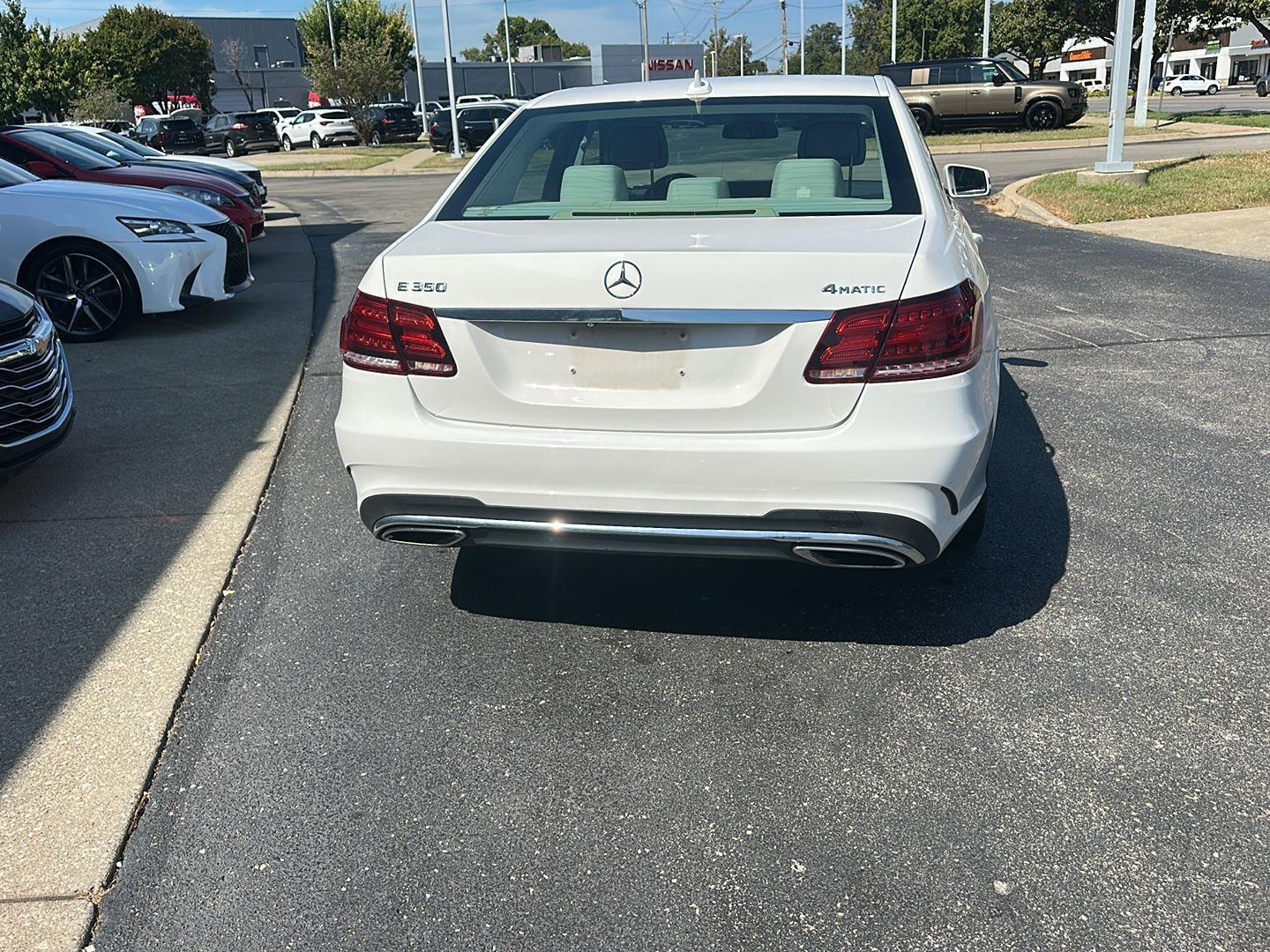 Mercedes-Benz E-Class E350 Luxury 4MATIC Sedan 2016