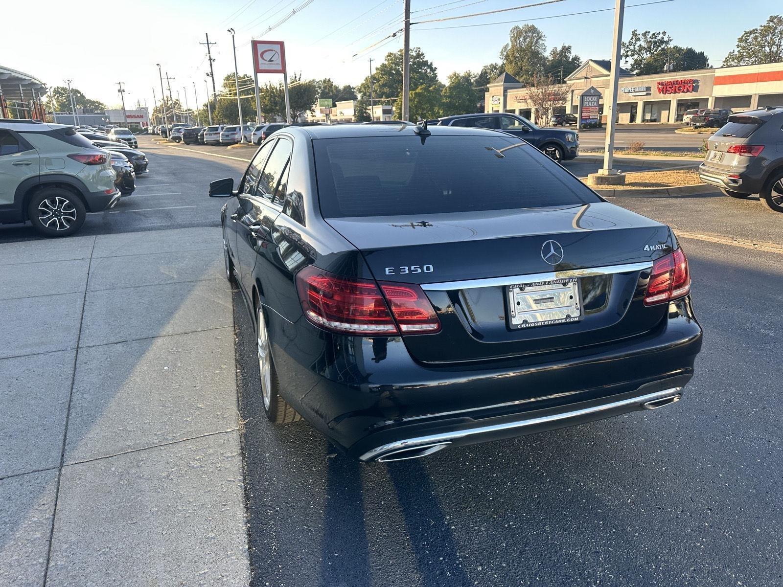Mercedes-Benz E-Class E350 4MATIC Sedan 2014