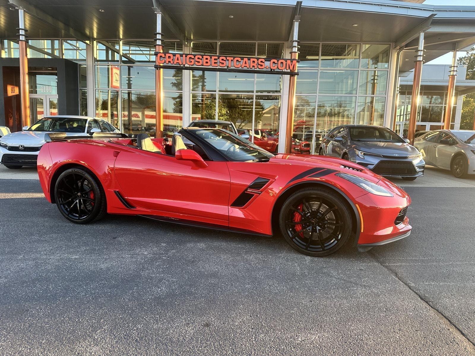 2019 Chevrolet Corvette Grand Sport Standard w/1LT Convertible Auto