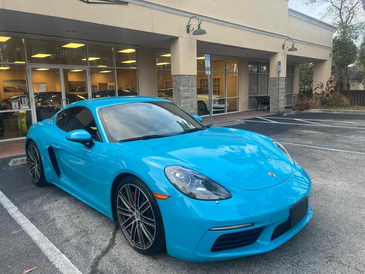 2017 Porsche 718 Cayman S Coupe