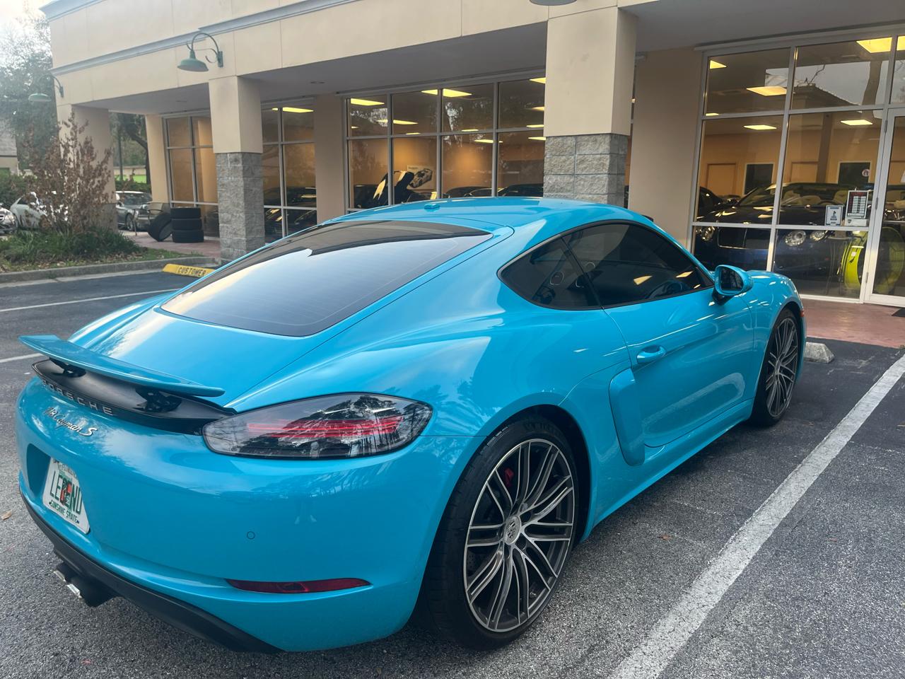 Porsche 718 Cayman S Coupe 2017