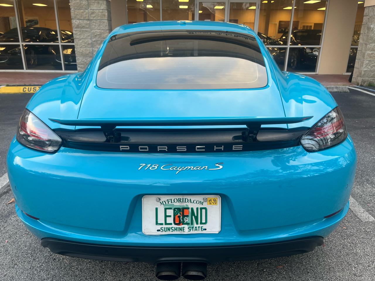 Porsche 718 Cayman S Coupe 2017