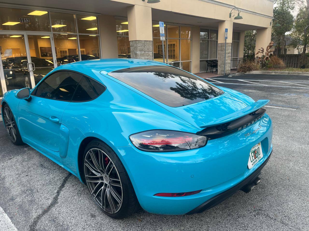 Porsche 718 Cayman S Coupe 2017