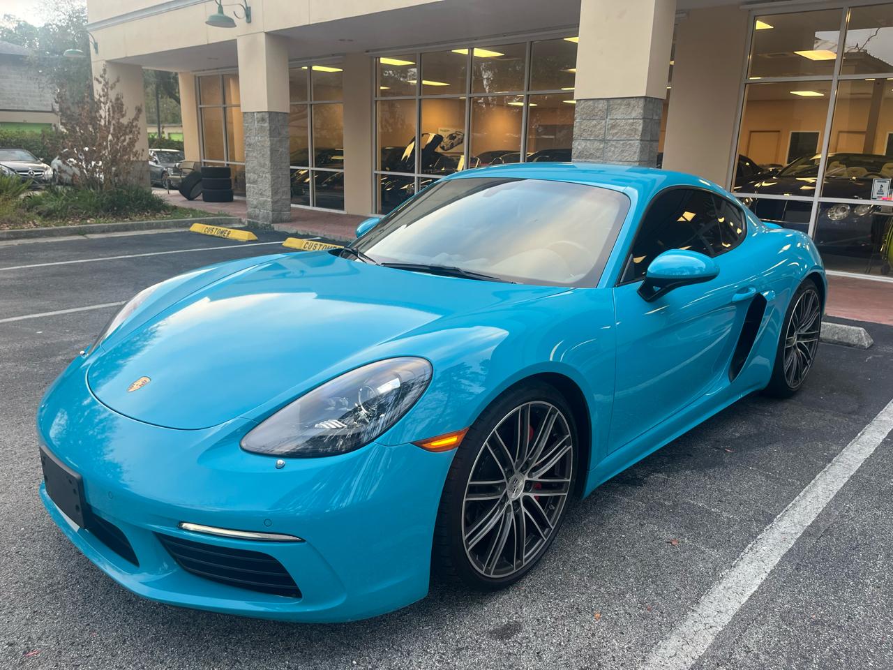 Porsche 718 Cayman S Coupe 2017