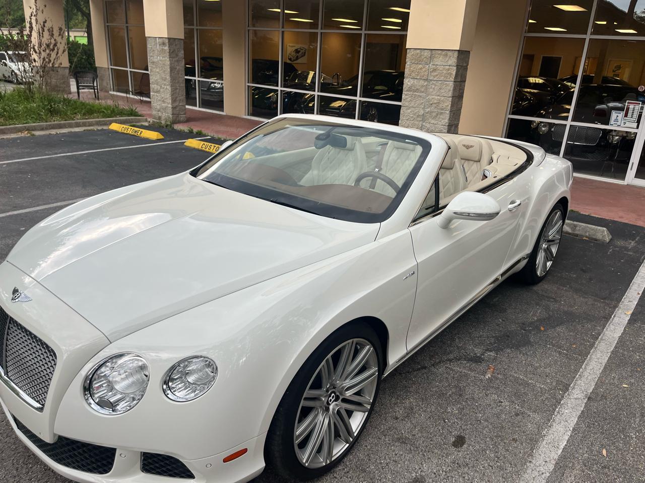 Bentley Continental GT Speed 2dr Conv 2014