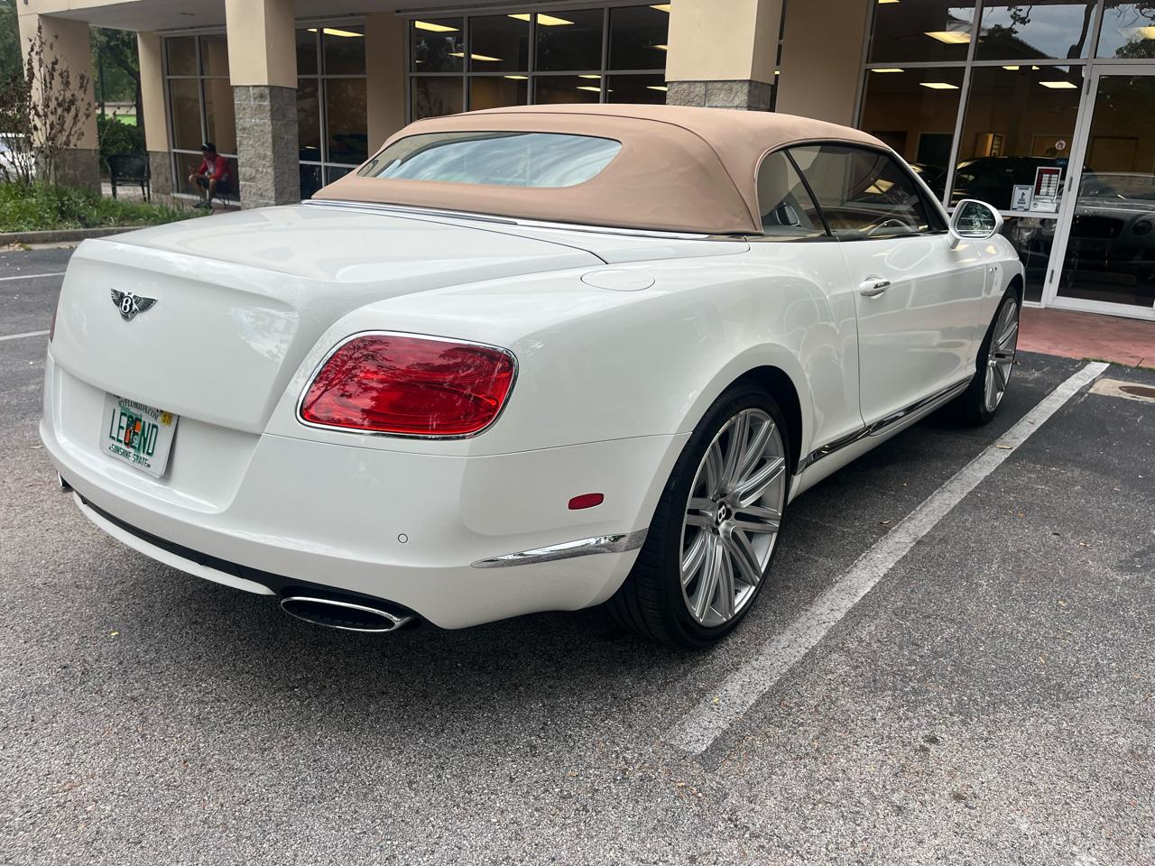 Bentley Continental GT Speed 2dr Conv 2014