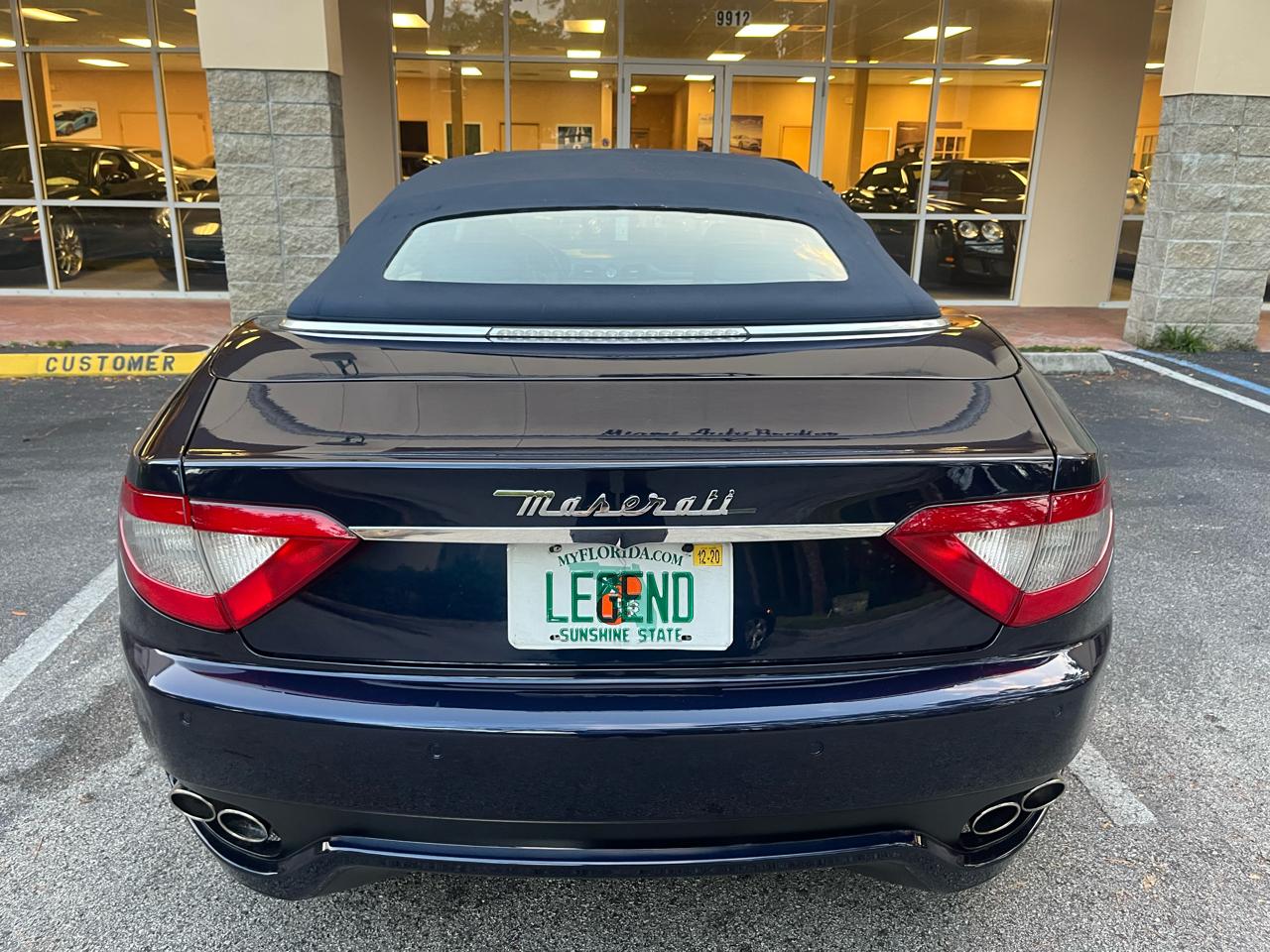 Maserati GranTurismo Convertible 2dr Conv GranTurismo 2012