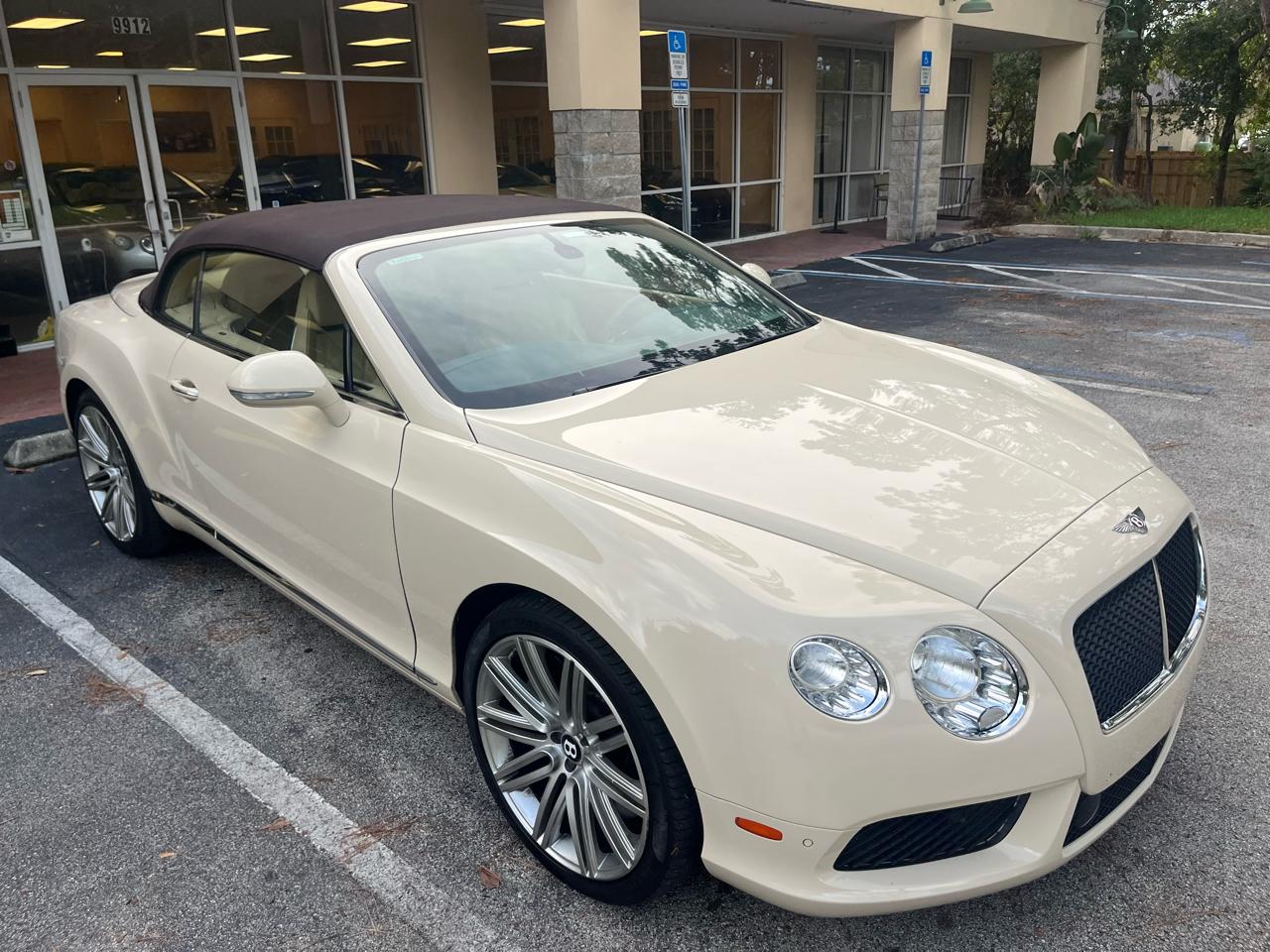 Bentley Continental GT V8 2dr Conv 2013