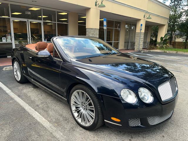 Blue 2011 Bentley Continental GTC Convertible All-Wheel Drive Automatic