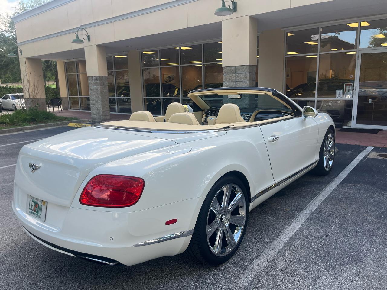 Bentley Continental GT 2dr Conv 2012