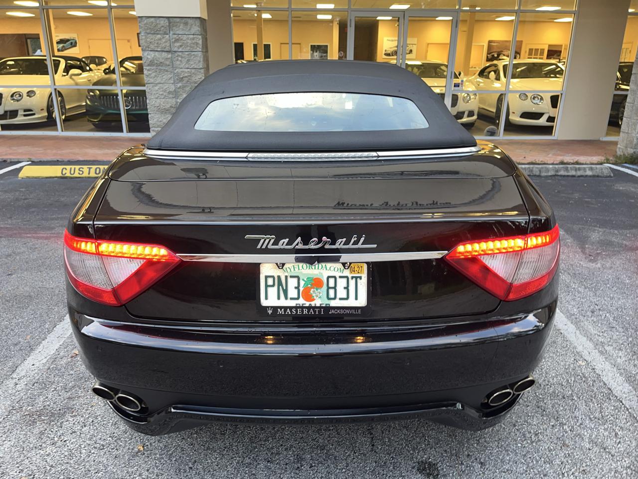 Maserati GranTurismo Convertible 2dr Conv GranTurismo 2012