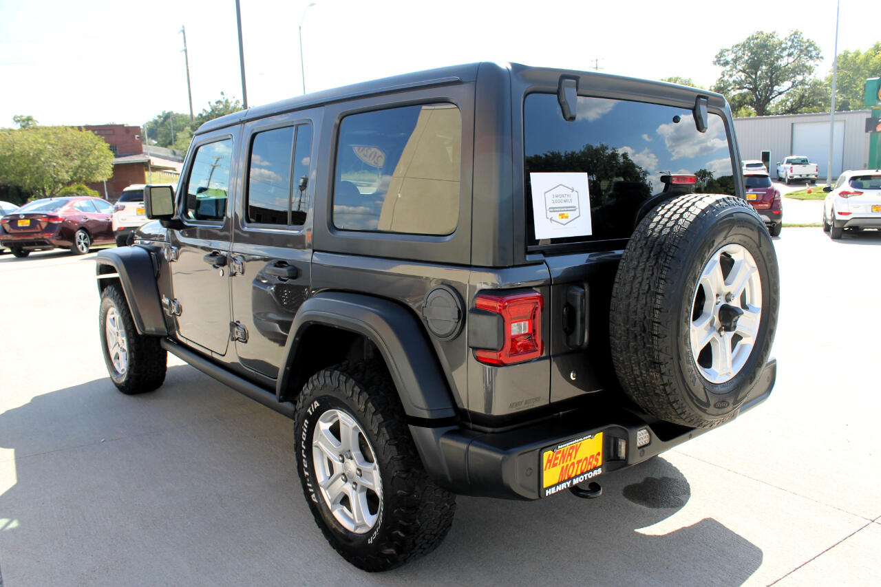 2020 Jeep Wrangler Unlimited Sport S photo 3