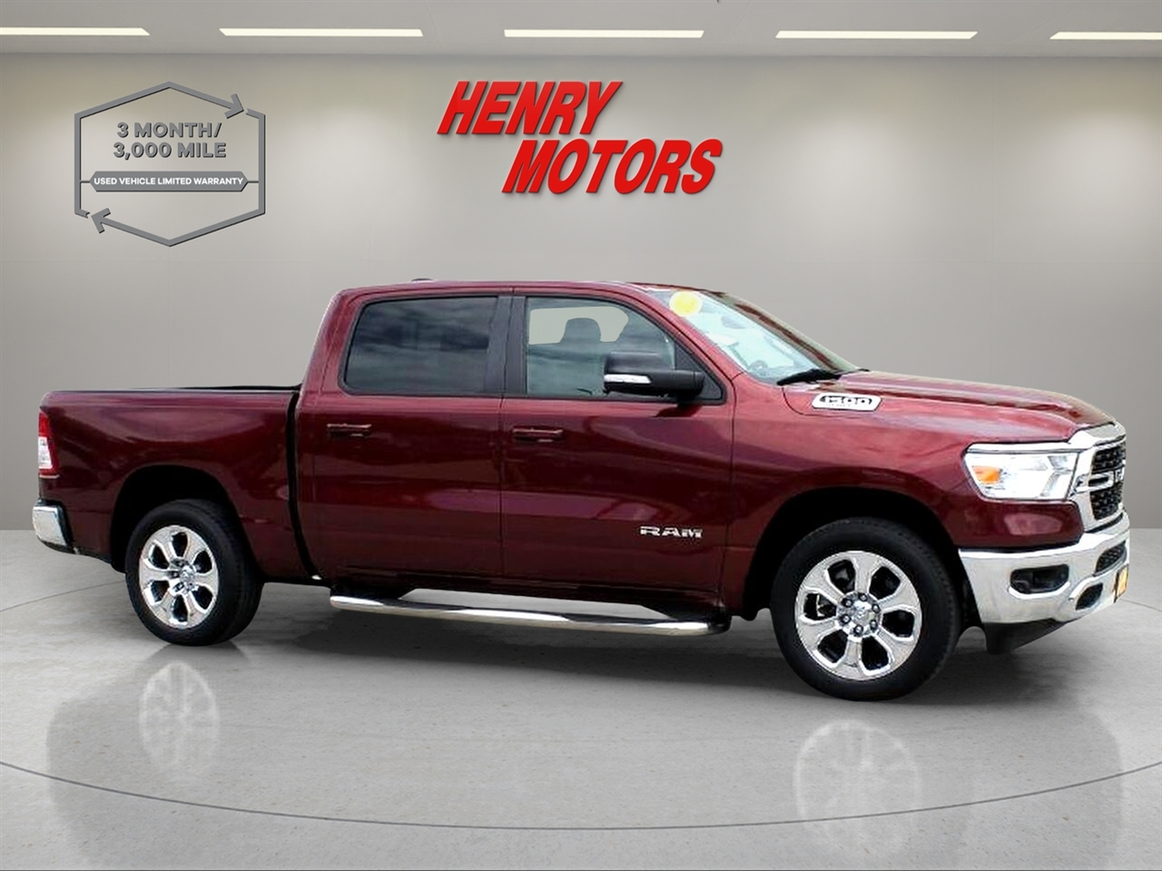 2022 RAM 1500 Big Horn 4x4 Crew Cab 5'7" Box