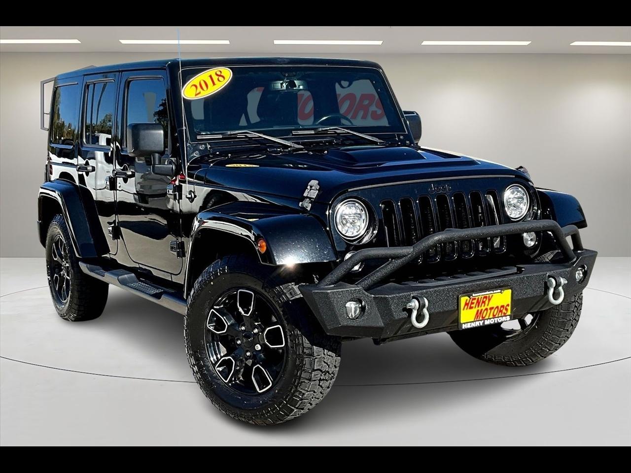 2018 Jeep Wrangler JK Unlimited Altitude 4x4
