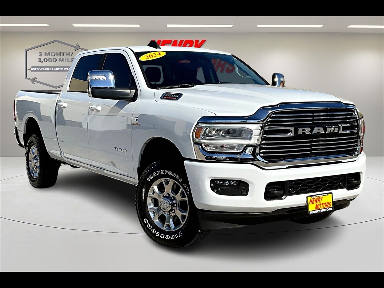 2024 RAM 2500 Laramie 4x4 Crew Cab 6'4" Box