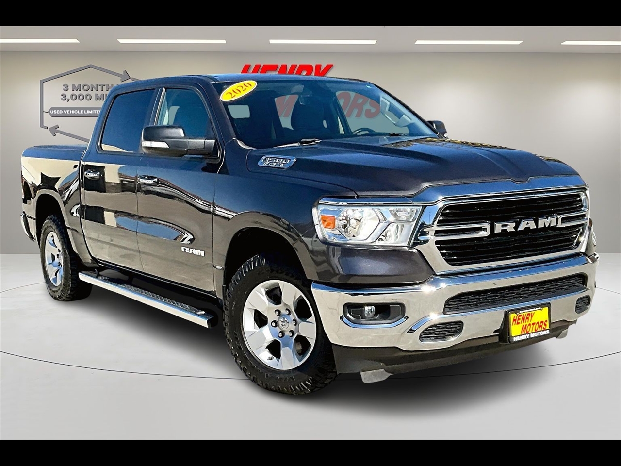 2020 RAM 1500 Big Horn 4x4 Crew Cab 5'7" Box