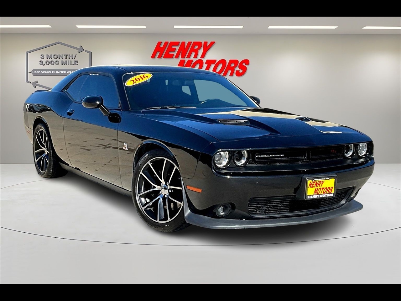 2016 Dodge Challenger 2dr Cpe R/T Scat Pack