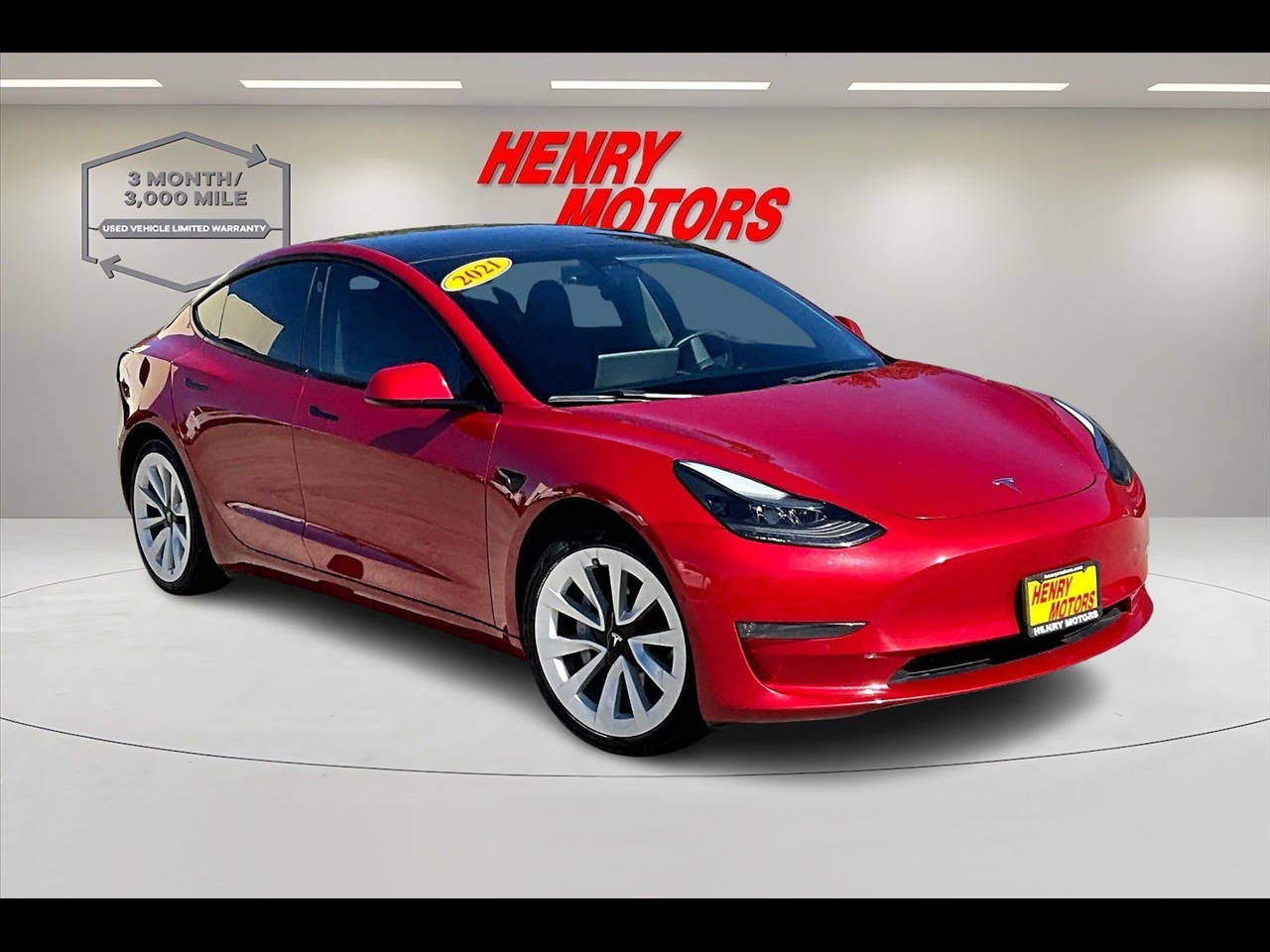 2021 Tesla Model 3 Long Range AWD