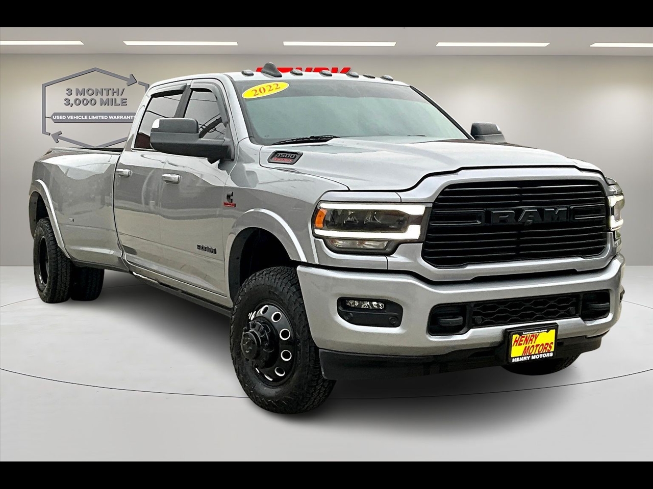 2022 RAM 3500 Laramie 4x4 Crew Cab 8' Box