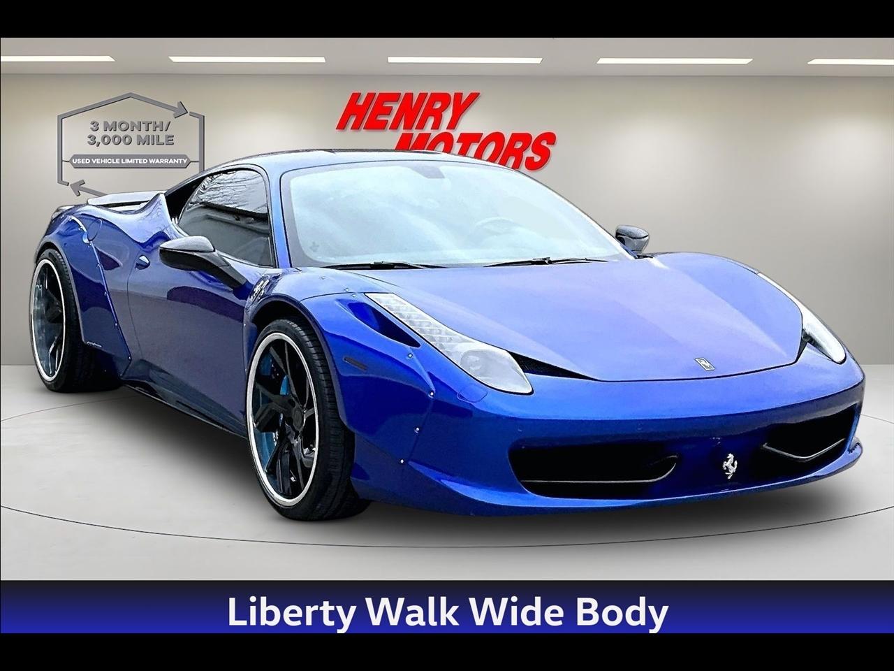 2015 Ferrari 458 Italia Liberty Walk Widebody Coupe