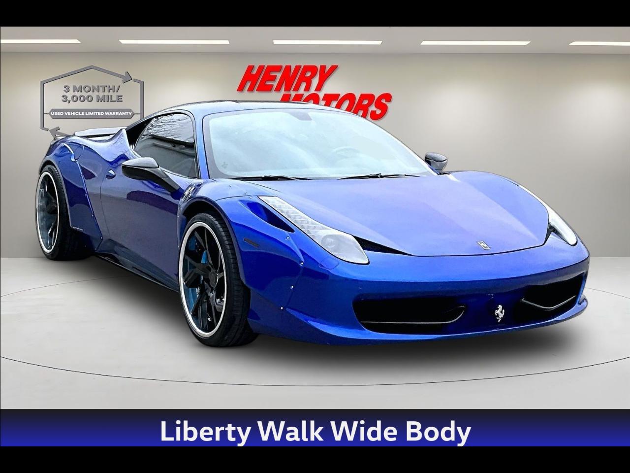 2015 Ferrari 458 Italia Liberty Walk Widebody Coupe
