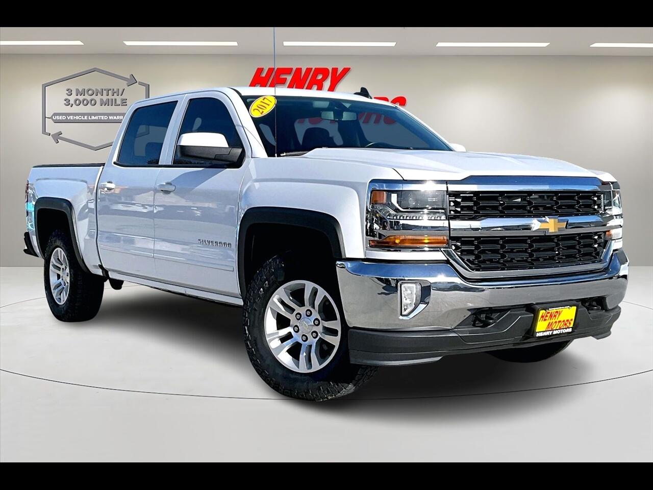 2017 Chevrolet Silverado 1500 4WD Crew Cab 143.5" LT w/1LT