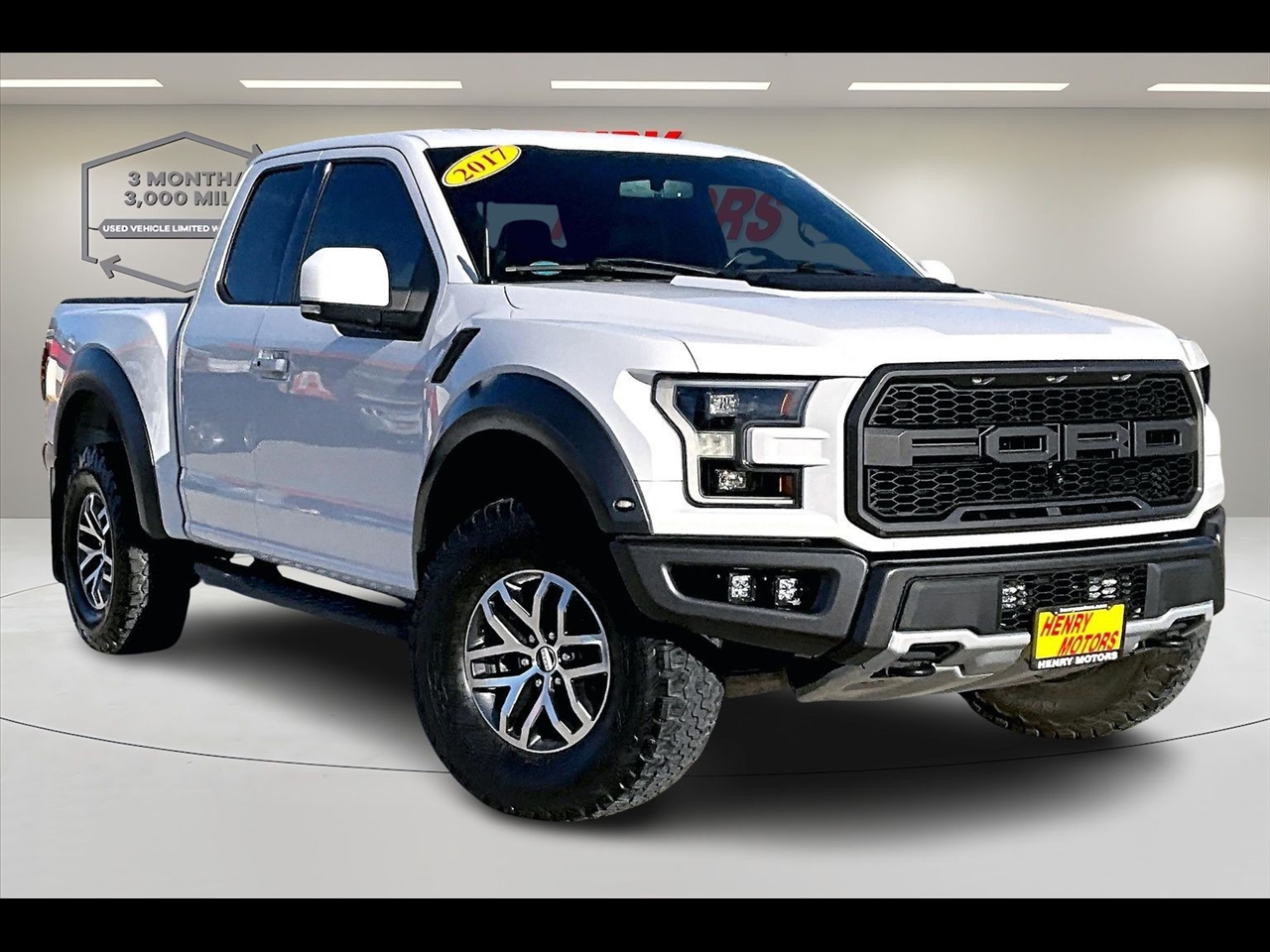 2017 Ford F-150 Raptor 4WD SuperCab 5.5' Box