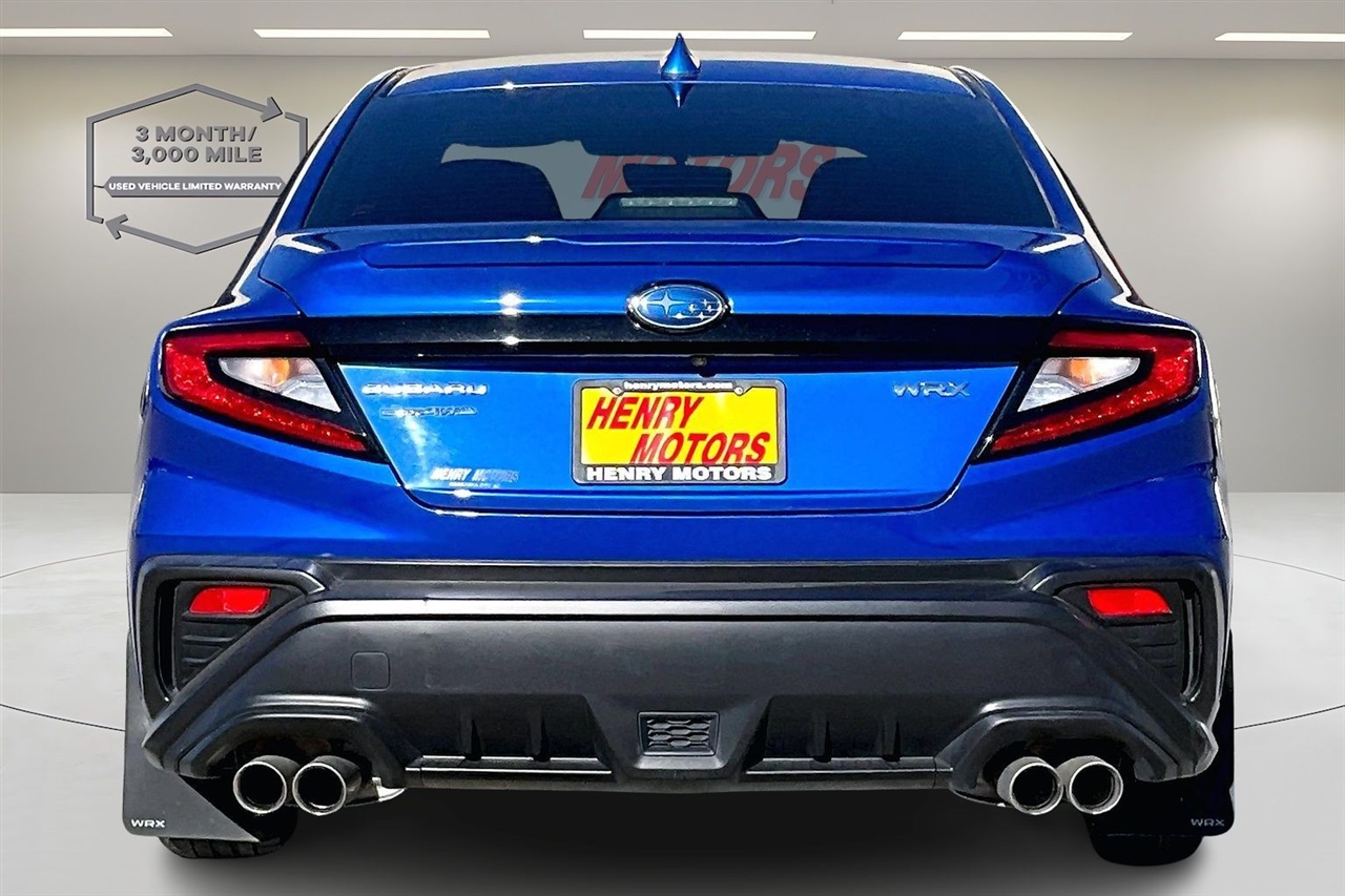 Subaru WRX Premium Manual 2024